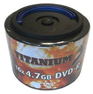 DVD-R TITANIUM 16x PACK 50